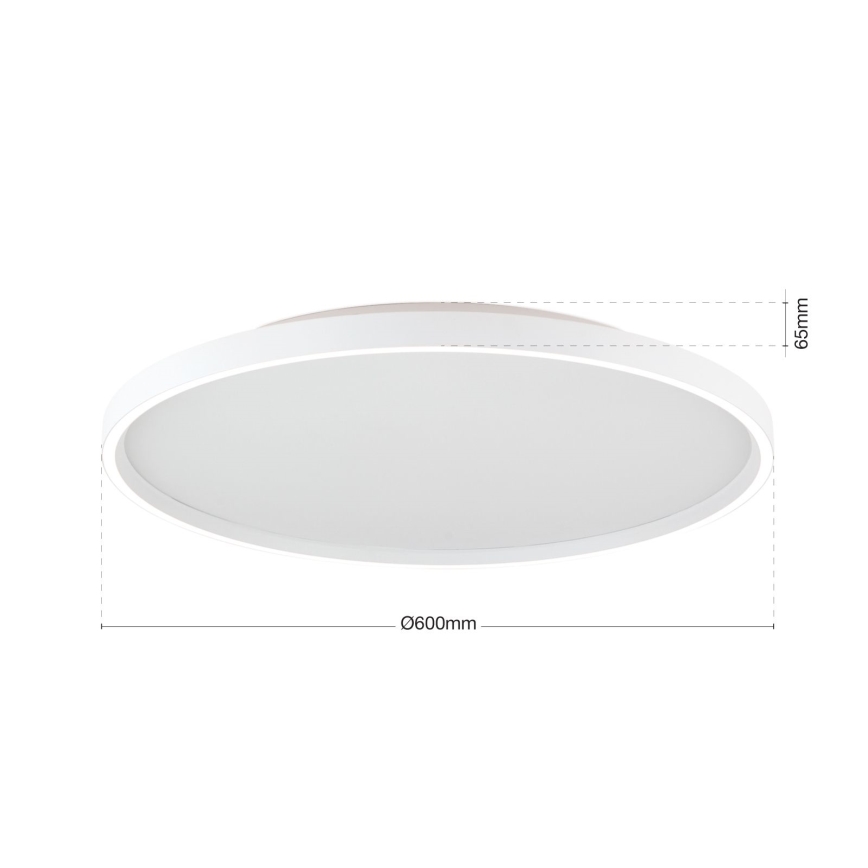 LED Aptumšojama griestu lampa MASCA LED/47W/230V 2700/3350/4000K d. 60 cm balta