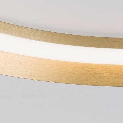 LED Aptumšojama griestu lampa MANTA LED/38W/230V 2700/3000/4000K d. 45 cm zelta