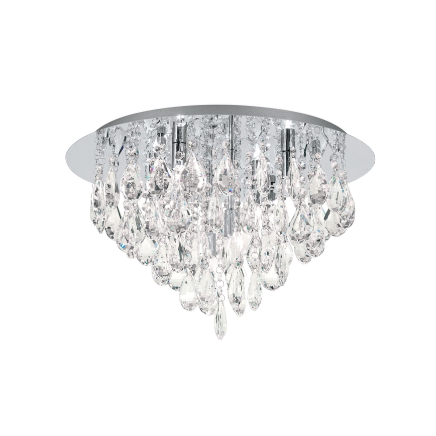 Kristāla griestu lampa CELESTE 6xG9/40W/230V d. 45 cm spīdīgi hromēts