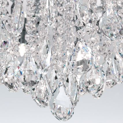 Kristāla griestu lampa CELESTE 12xG9/40W/230V d. 75 cm spīdīgi hromēts
