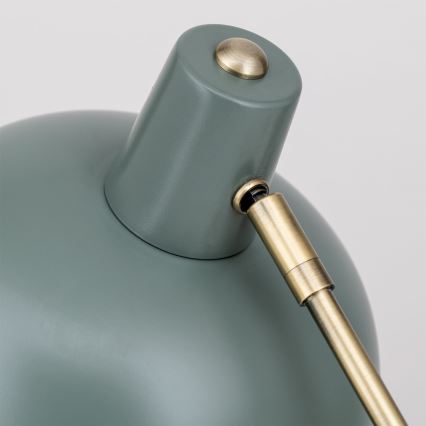 Galda lampa FEDRA 1xE14/40W/230V mētras zaļā/misiņš
