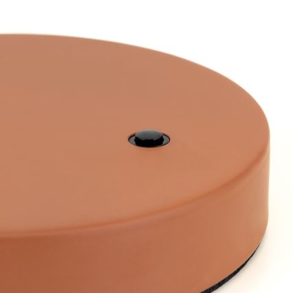 Galda lampa GILI 1xE27/40W/230V ķieģeļsarkana