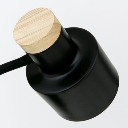 Galda lampa GILI 1xE27/40W/230V melna