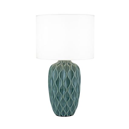 Galda lampa TORTUGA 1xE27/40W/230V zaļa/balta