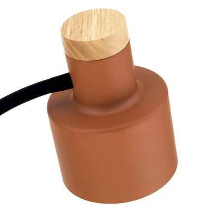 Grīdas lampa GILI 1xE27/40W/230V ķieģeļu krāsā