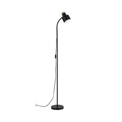 Grīdas lampa GILI 1xE27/40W/230V melna