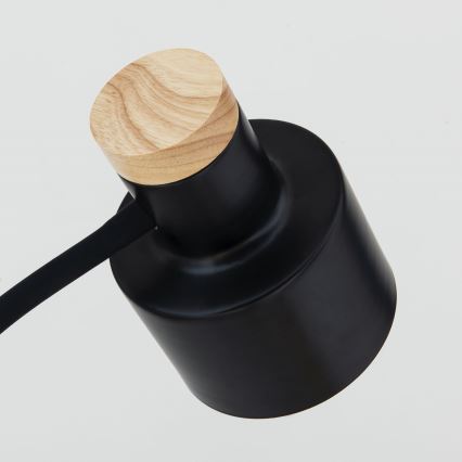 Grīdas lampa GILI 1xE27/40W/230V melna