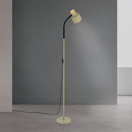 Grīdas lampa GILI 1xE27/40W/230V zaļa