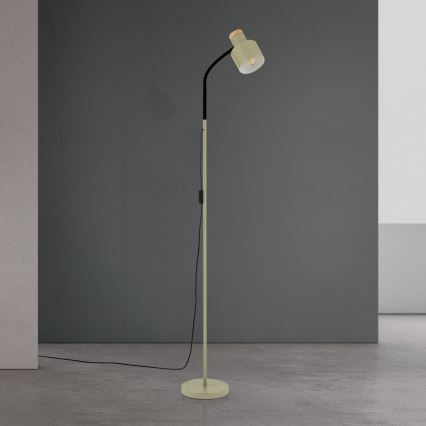 Grīdas lampa GILI 1xE27/40W/230V zaļa