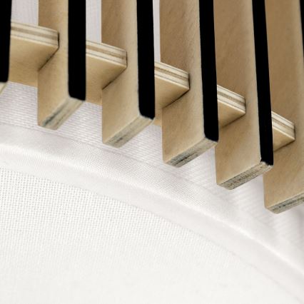 Griestu lampa TARTA 3xE27/40W/230V Ø 40 cm, bēša