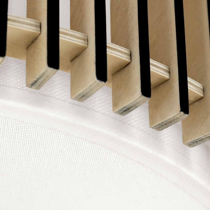 Griestu lampa TARTA 3xE27/40W/230V Ø 40 cm, bēša