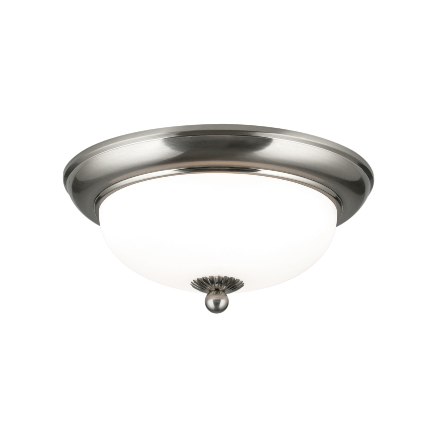 Griestu lampa EMPIRA 2xE14/40W/230V Ø 26,5 cm matēts hroms