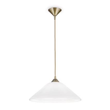 Lustra ar auklu GRADO 1xE27/60W/230V d. 40 cm misiņš