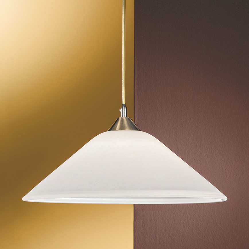 Lustra ar auklu GRADO 1xE27/60W/230V d. 40 cm misiņš