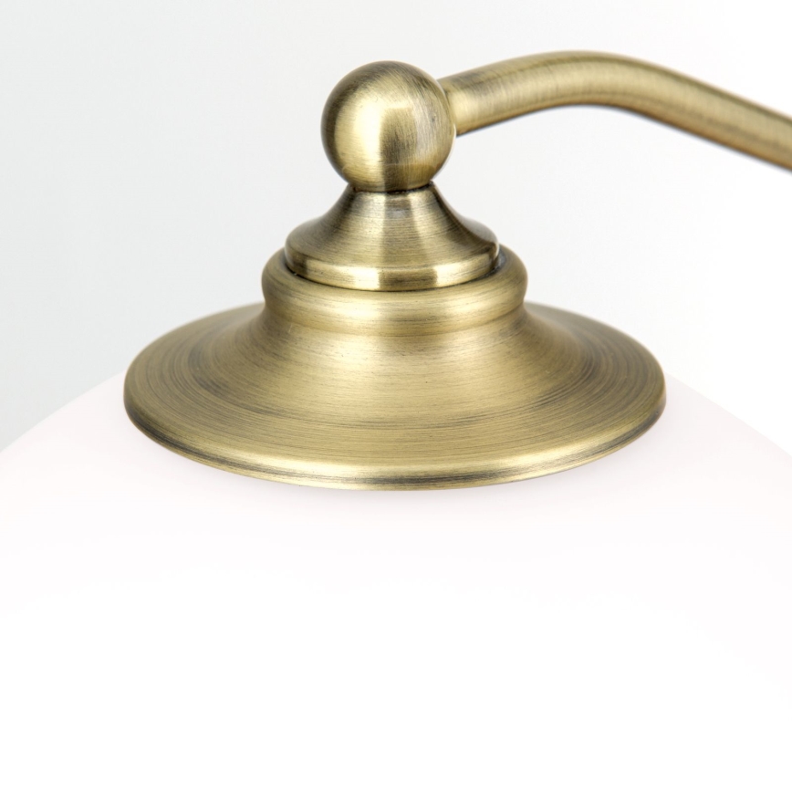 Galda lampa OLD LAMP 1xE27/40W/230V 65 cm balta/misiņš