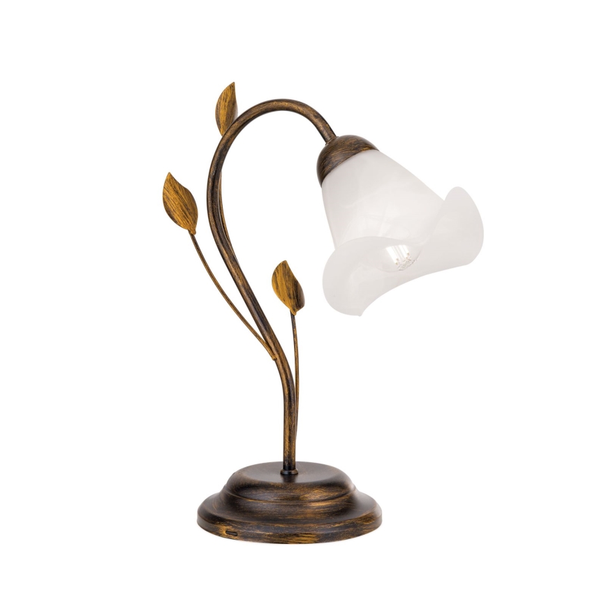 Galda lampa SISI 1xE14/40W/230V bronza/patina