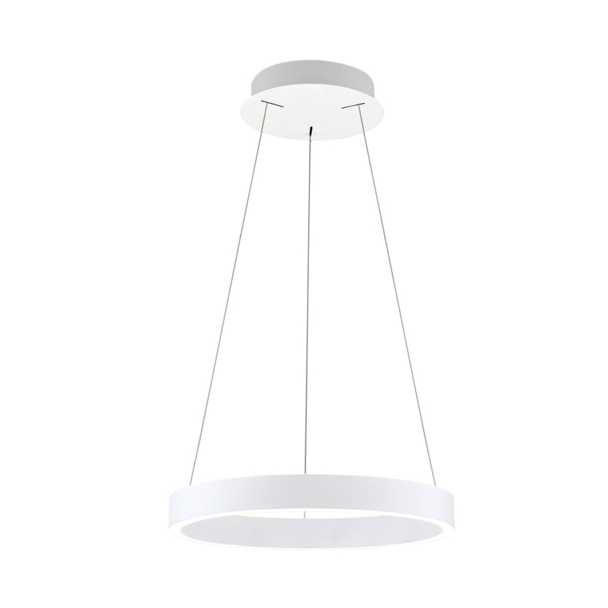 LED lustra ar regulējamu spilgtumu uz vada KOLK LED/40W/230V 2700/3000/4000K Ø40 cm balta
