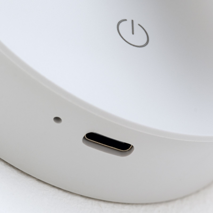 LED regulējama uzlādējama skārienjūtīga sienas punktveida lampa LUXY LED/1W/5V 2200 mAh 2700/3000/4000K balta