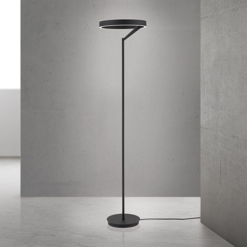 LED stāvlampa ar regulējamu spilgtumu KOLK LED/40W/230V 2700/4000K, melna