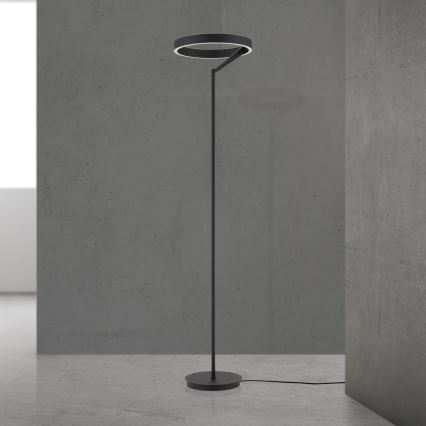 LED stāvlampa ar regulējamu spilgtumu KOLK LED/40W/230V 2700/4000K, melna