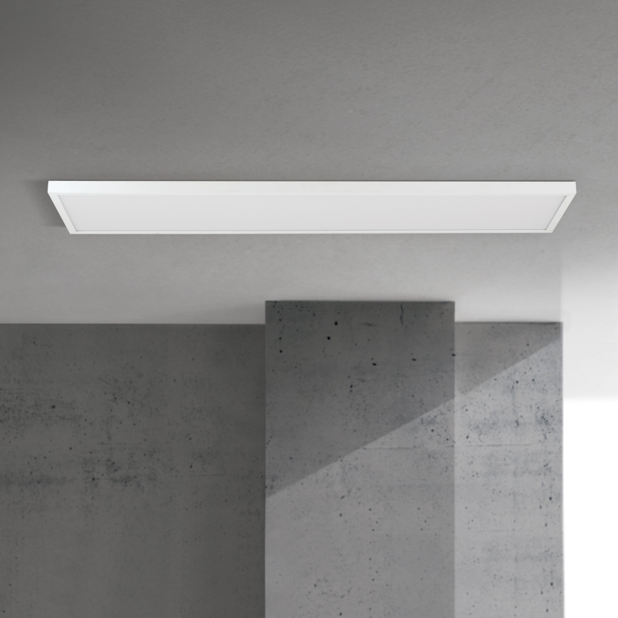 LED regulējams virsmas montāžas panelis DISC LED/40W/230V 2700/3000/4000K 115x30 cm balts