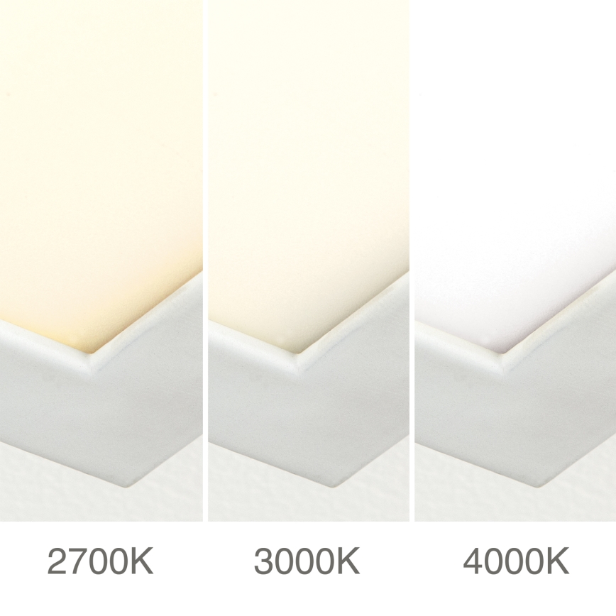 LED regulējams virsmas montāžas panelis DISC LED/40W/230V 2700/3000/4000K 115x30 cm balts