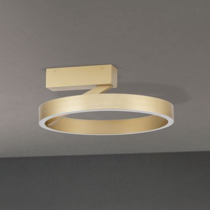 LED griestu gaismeklis KOLK LED/40W/230V 2700/3000/4000K Ø 40 cm zelta