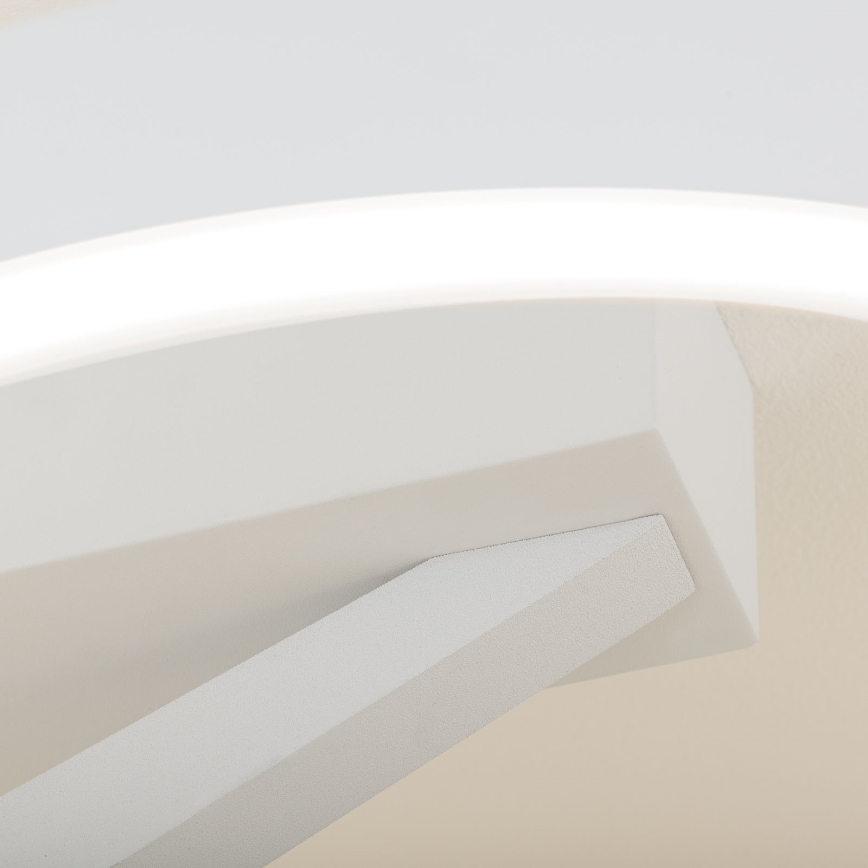 LED griestu lampa KOLK, LED/40W/230V, 2700/3000/4000K, Ø 40 cm, balta