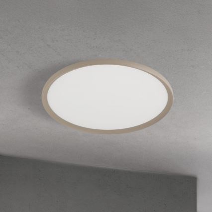 LED griestu gaismeklis KANT LED/50W/230V 2700/3000/4000K Ø 60 cm bēša