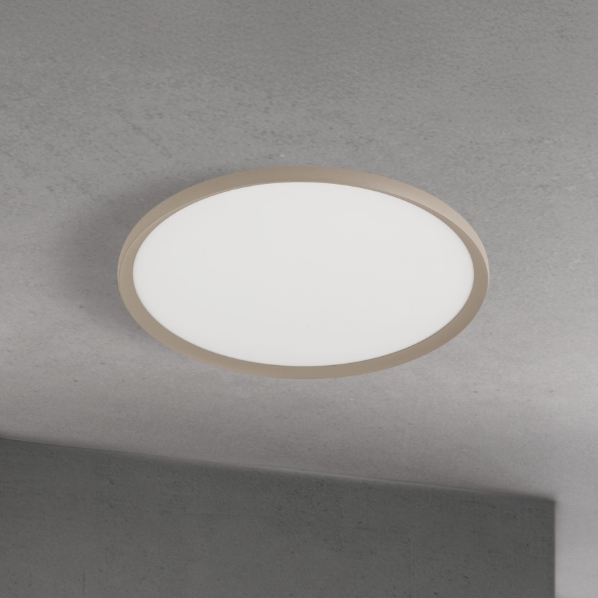 LED griestu gaismeklis KANT LED/50W/230V 2700/3000/4000K Ø 60 cm bēša