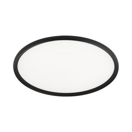 LED griestu gaismeklis KANT LED/50W/230V 2700/3200/4000K Ø 60 cm melns