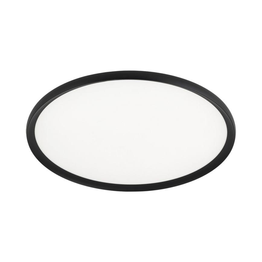 LED griestu gaismeklis KANT LED/50W/230V 2700/3200/4000K Ø 60 cm melns