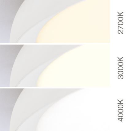 LED griestu lampa KANT LED/66W/230V 2700/3200/4000K Ø 80 cm balta