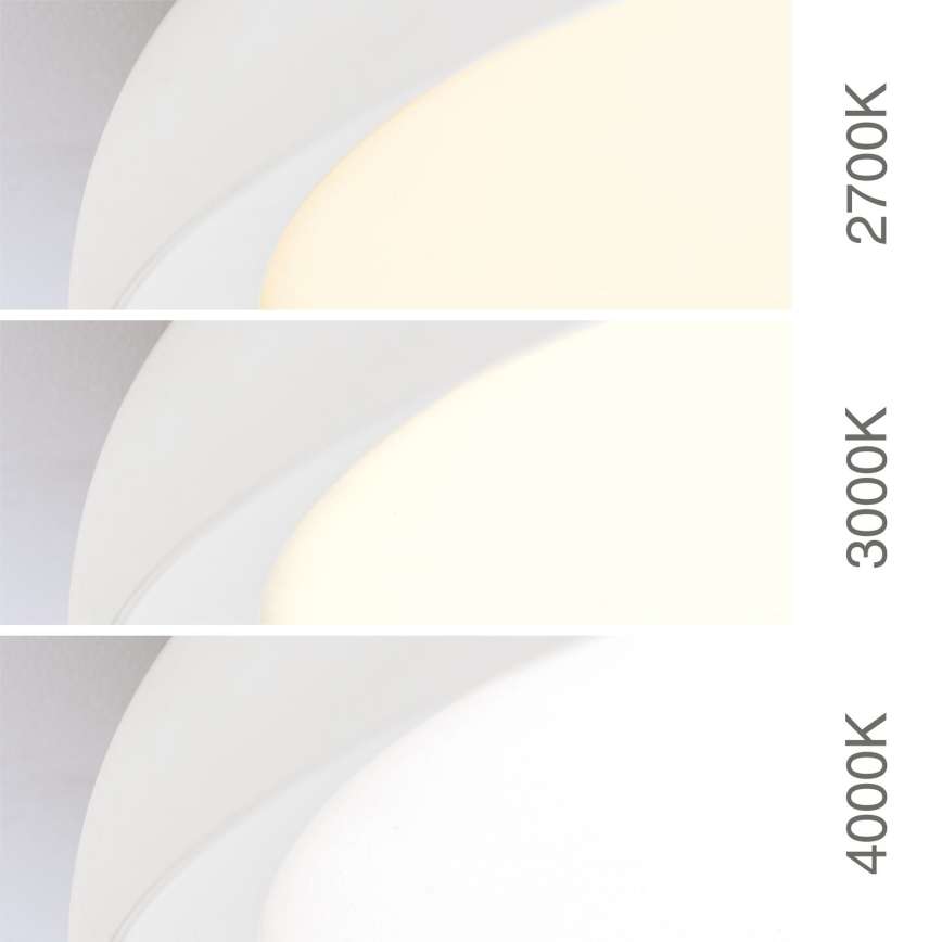 LED griestu lampa KANT LED/66W/230V 2700/3200/4000K Ø 80 cm balta