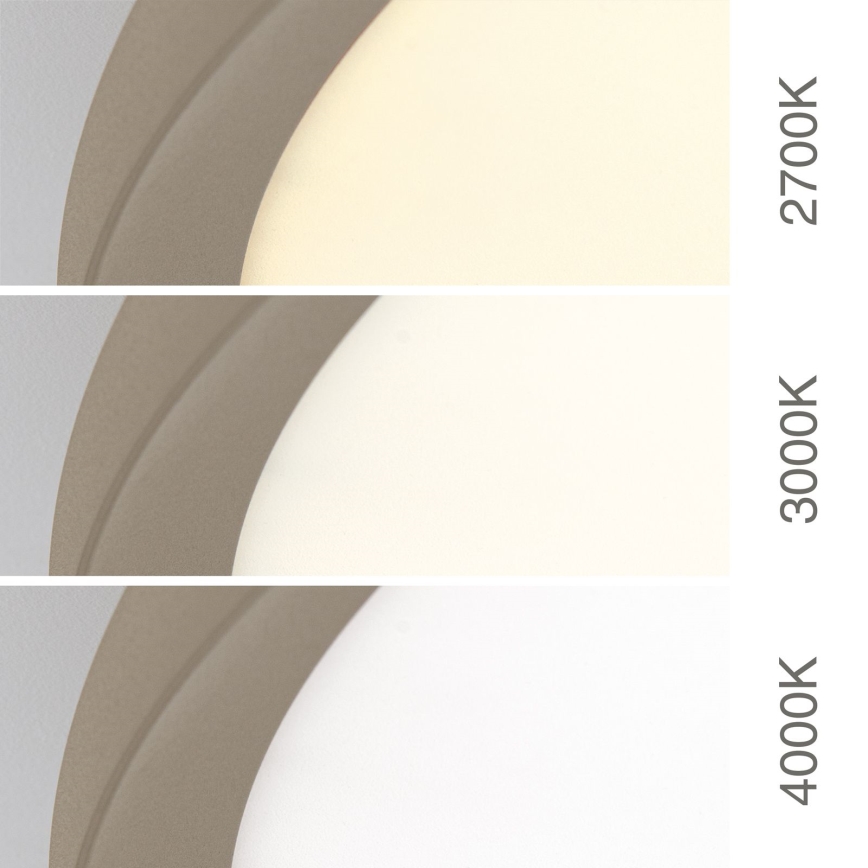 LED griestu lampa KANT LED/66W/230V 2700/3200/4000K Ø 80 cm bēšs