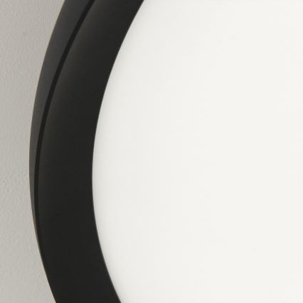 LED griestu gaismeklis KANT LED/66W/230V 2700/3200/4000K Ø 80 cm melna