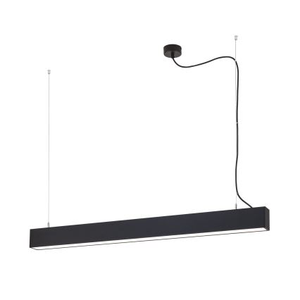 LED griestu/karājamais gaismeklis 2 vienā PALKKI LED/38W/230V 3000/4000/5000K melns