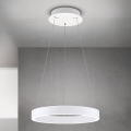 Orion - LED lustra ar regulējamu spilgtumu uz vada KOLK LED/40W/230V 2700/3000/4000K Ø40 cm balta