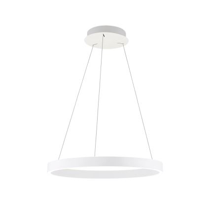 LED regulējama lustra ar kabeli KOLK LED/60W/230V 2700/3000/4000K pr. 60 cm balta