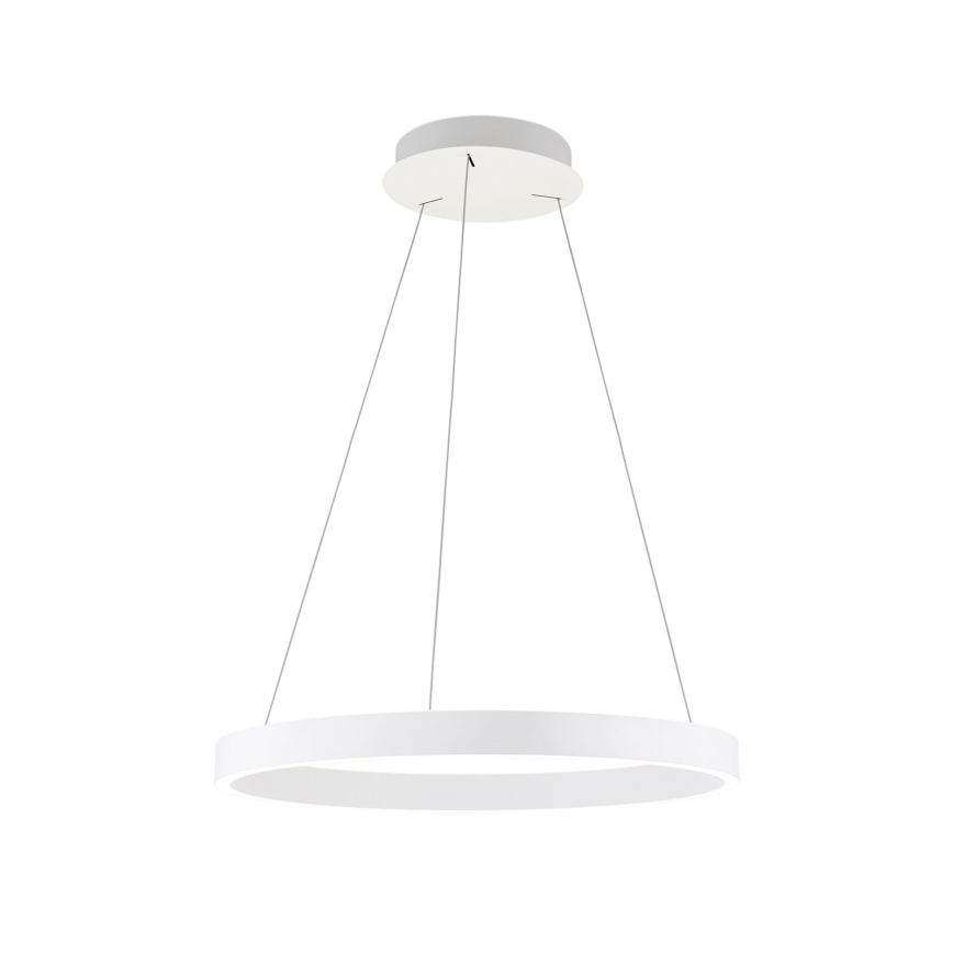 LED regulējama lustra ar kabeli KOLK LED/60W/230V 2700/3000/4000K pr. 60 cm balta