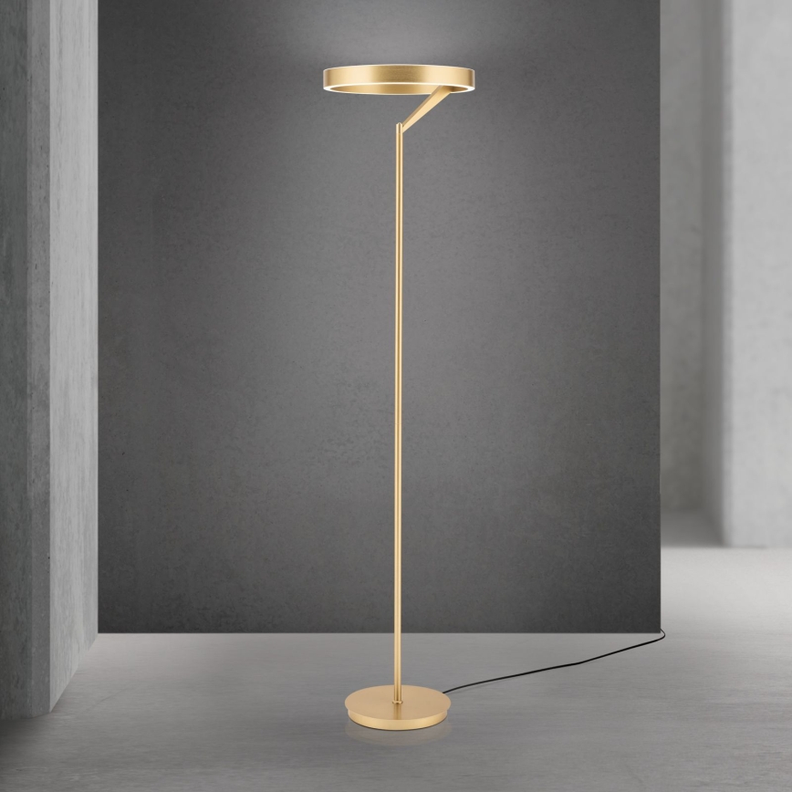 LED dimējama grīdas lampa KOLK LED/40W/230V 2700/4000K zelta