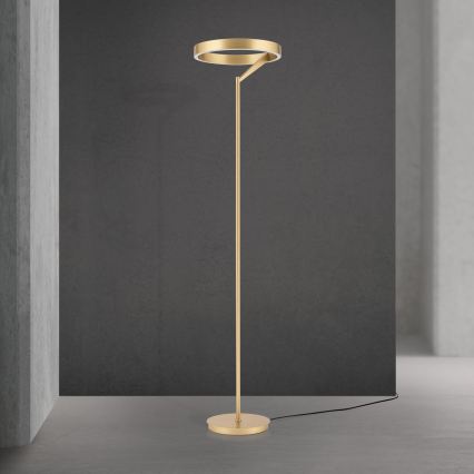 LED dimējama grīdas lampa KOLK LED/40W/230V 2700/4000K zelta