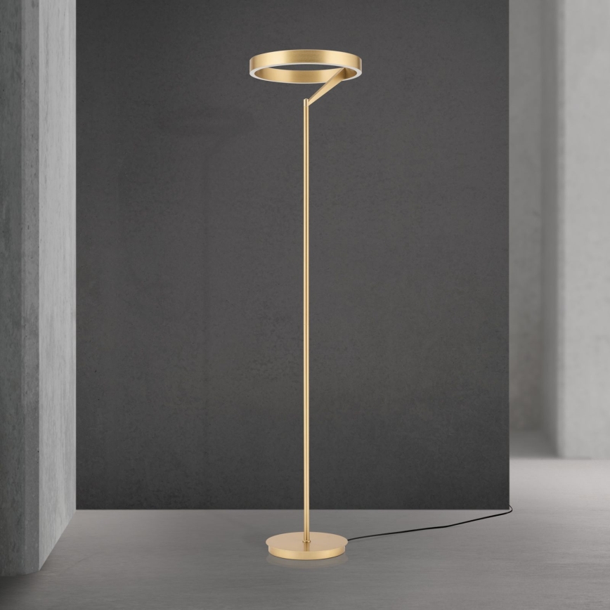 LED dimējama grīdas lampa KOLK LED/40W/230V 2700/4000K zelta