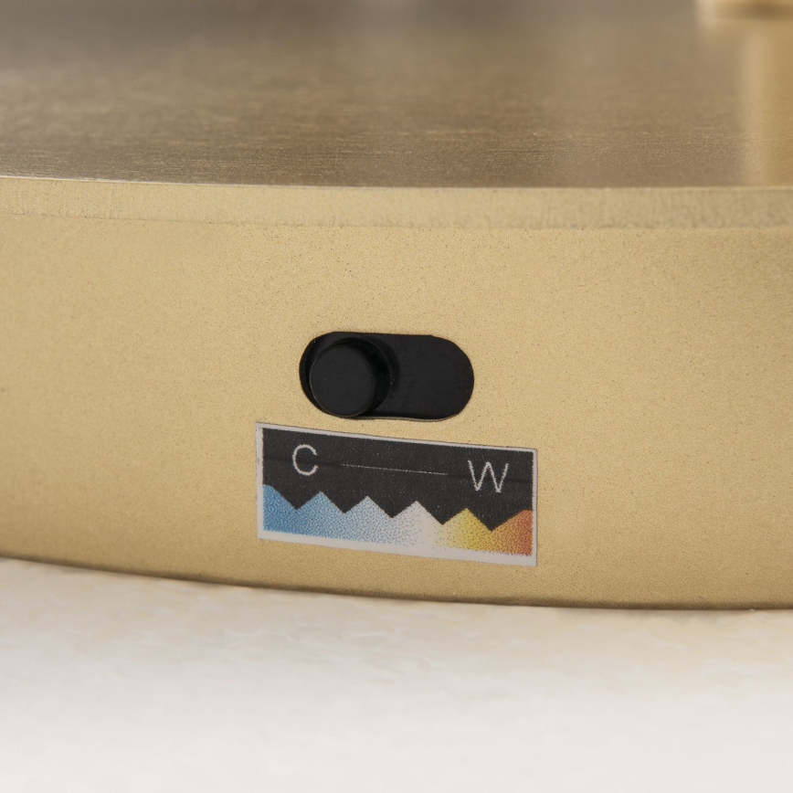 LED dimējama grīdas lampa KOLK LED/40W/230V 2700/4000K zelta