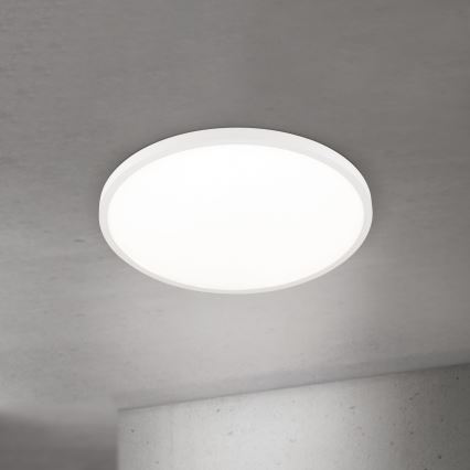 Dimmējams griestu gaismeklis DISC LED/46W/230V 2700/3000/4000K Ø 60 cm balts