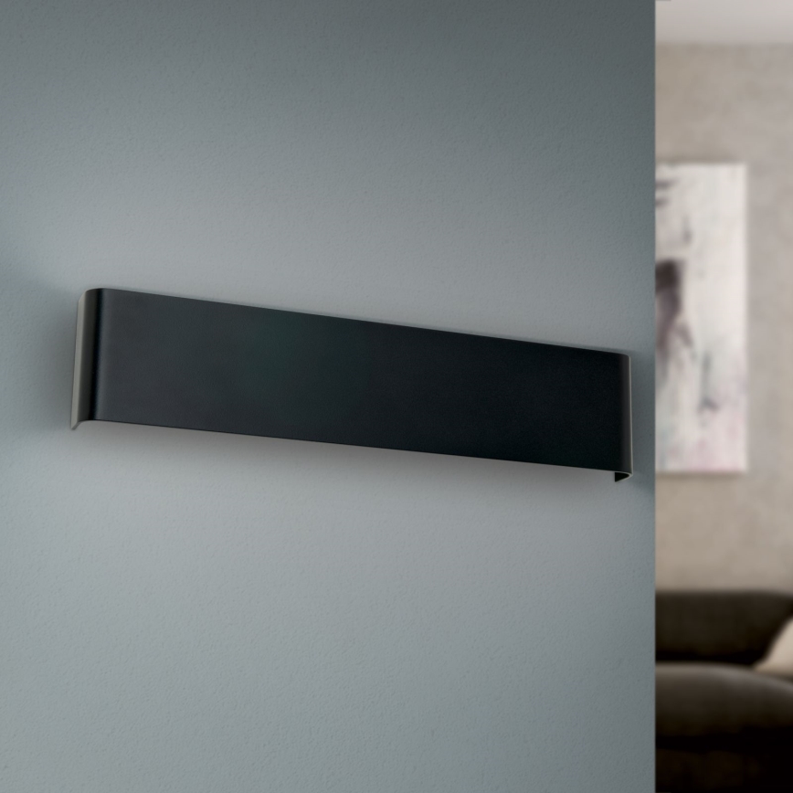 LED sienas gaismeklis ACCENT LED/14W/230V melns