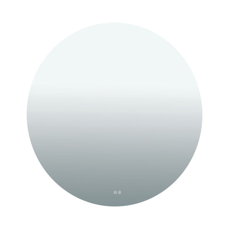 Sienas spogulis vannas istabai ar apgaismojumu un apsildi FOCUS LED/30W/230V 3000/4200/6000K Ø 100 cm IP44