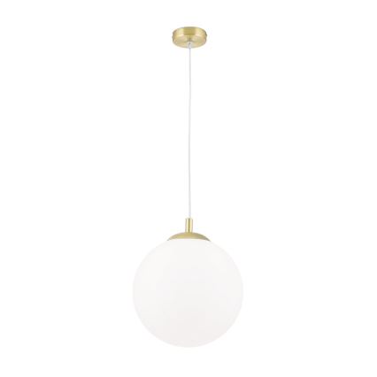 Pakaramā lampa uz vada MADIS 1xE27/60W/230V zelta krāsā