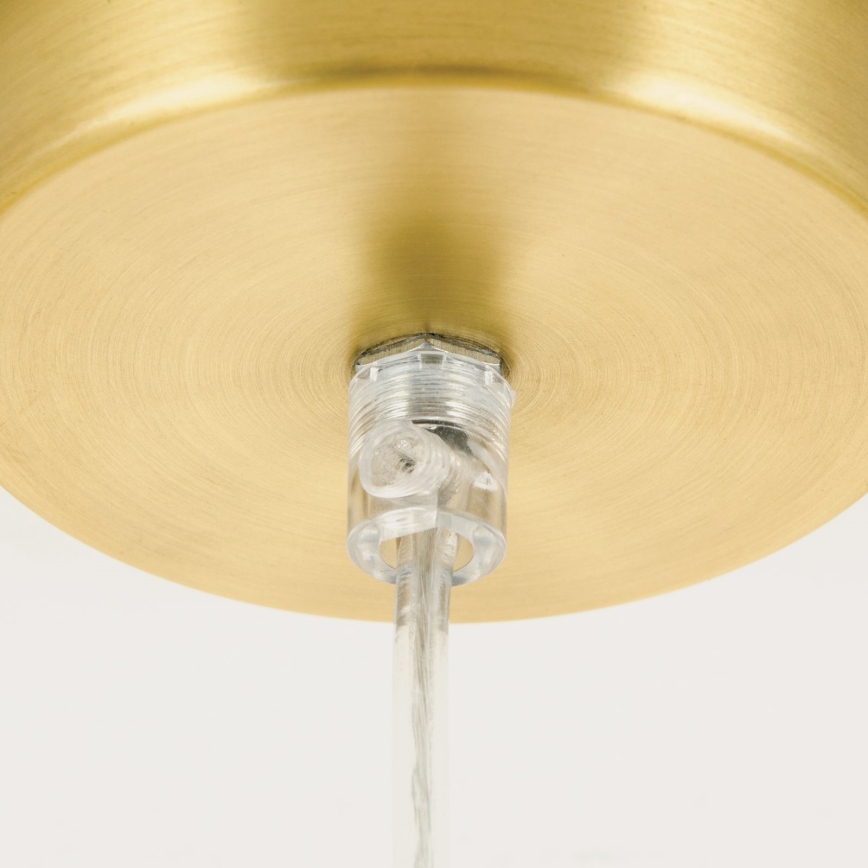 Pakaramā lampa uz vada MADIS 1xE27/60W/230V zelta krāsā