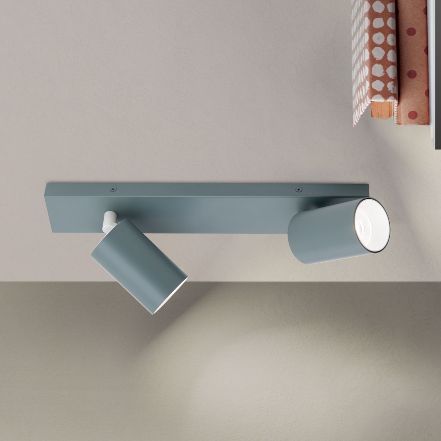 PENN virziena gaismeklis 2xGU10/13W/230V pelēks